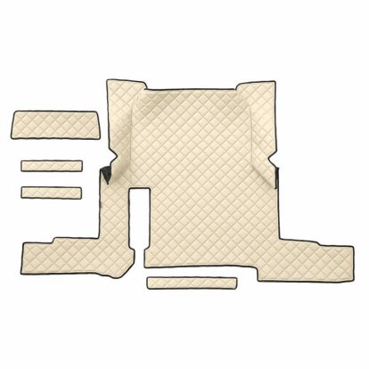 kožni tepisi za kamione compatible for MAN TGX, automatic, 2 drawers, 2017>2020, middle