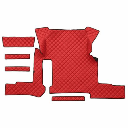 kožni tepisi za kamione compatible for MAN TGX, manual, 1 drawer, 2017>2020, middle