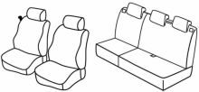 presvlake za sjedala za Mazda 2, 2002>2007 - 5 vrata