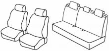 seat covers for Mazda 2, 2007>2015 - 5 door