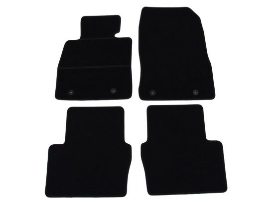 interior textile mats compatible for Mazda 2, 2015>
