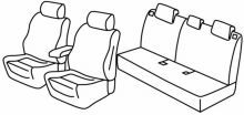 presvlake za sjedala za Mazda 3, 2013>2018 - 4 vrata