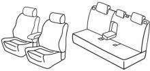 presvlake za sjedala za Mazda 3, 2013>2018 - 5 vrata