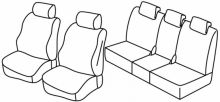 presvlake za sjedala za Mazda 5, 2005>2010 - 5 vrata