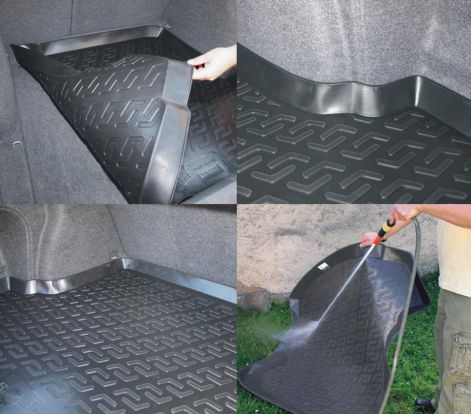 3D trunk mats compatible for Mazda 6, 2002>2007, Sedan