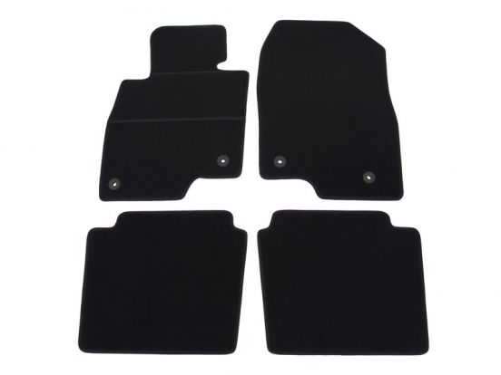 interior textile mats compatible for Mazda 6, 2012>2018, 4door, Sedan