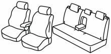 presvlake za sjedala za Mazda CX-7, 2006>2009 - SUV