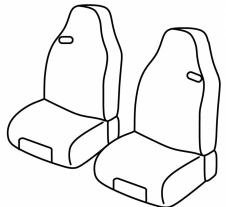 seat covers compatible for Mercedes Actros, 2008>2013 - MP3
