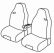 presvlake za sjedala odgovaraju za KAMION Mercedes Actros, 2008>2013 - MP3-1