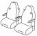 seat covers compatible for Mercedes Actros, 2008>2013 - MP3-1