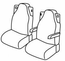 presvlake za sjedala za KAMION Mercedes Actros, 2011>2019 - MP4