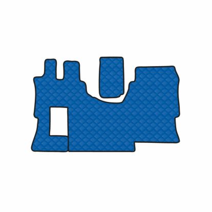 kožni tepisi za kamione compatible for Mercedes Actros MP4, wide cabin, Star trimming, 2011>2019, one piece /  MP5, wide cab, Star trimming, 2019>, one piece