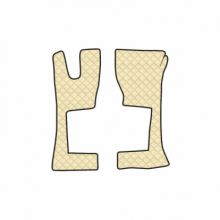 kožni tepisi za kamione za Mercedes Actros MP4, uska kabina, ima tunel, 2011>2019, 1+1 / Mercedes MP5, uska kabina, ima tunel, 2019>, 1+1