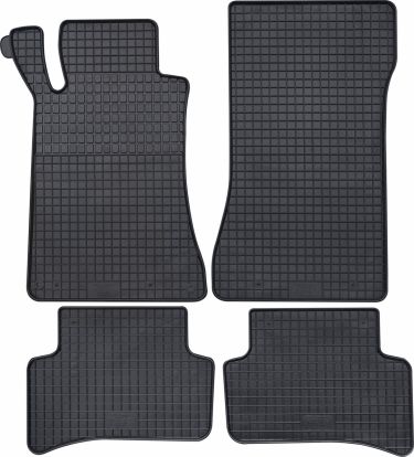 rubber mat compatible for Mercedes C-class (W203) from 04/2000-02/2007