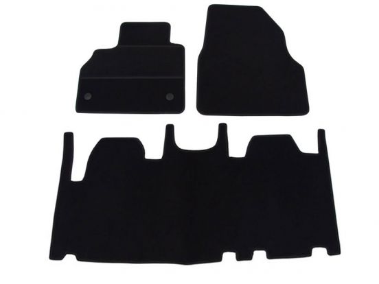 tekstilni tepih za unutrašnjost odgovara za Mercedes Citan (W415), 2012>2021, 2 reda