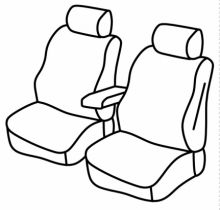 presvlake za sjedala za Mercedes Citan, 2021>
