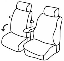 presvlake za sjedala za Renault Kangoo/ Mercedes Citan/ Renault Express, 2021> - 3 vrata