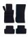 interior textile mats compatible for Mercedes CLK Coupe(C209), 2002>2010-1