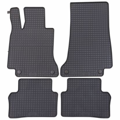 rubber mat compatible for Mercedes E-class (W213), 2016>2023 / T-Modell, 2016>2023 / E-class All Terrain, 2017>2023 / CLS (C257), 2018>