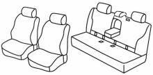 presvlake za sjedala za Mercedes E-Class, 2009>2016 - W212 - 4 vrata