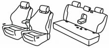 presvlake za sjedala za Mercedes E-Class, 2016>2023 - W213
