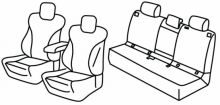 presvlake za sjedala za Mercedes GLC, 2022> - X 254, SUV - 5 vrata