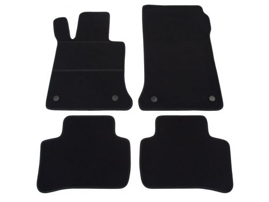 interior textile mats compatible for Mercedes GLK klasse (X204), 2009>2013