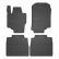 rubber mat compatible for Mercedes GLS X167, 2019>-1