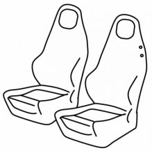 presvlake za sjedala za Mercedes SLK, 2004>2011 - 3 vrata