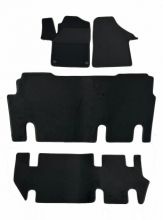 tekstilni tepih za unutrašnjost za Mercedes Vito (W447), 2014>2023, 3 reda, 8+1, 3 šine