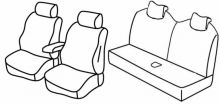 presvlake za sjedala za Mini Cooper, 2001>2006