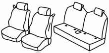 presvlake za sjedala za Mini Cooper, 2007>2014 - Clubman - 3 vrata
