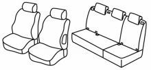 presvlake za sjedala za Mitsubishi Colt , 2008>2012
