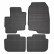 rubber mat compatible for Mitsubishi Colt 5-door, 2008>2012-1