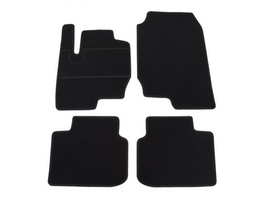 interior textile mats compatible for Mitsubishi Colt 6, 2008>2012