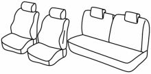 presvlake za sjedala za Mitshubishi i-MiEV, 2014> - 5 vrata