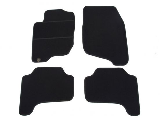 tekstilni tepih za unutrašnjost odgovara za Mitsubishi L200 dupla kabina, 2006>2010