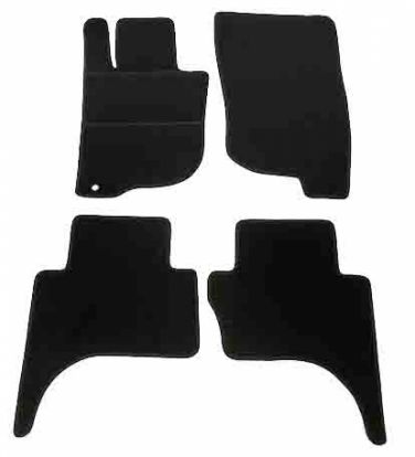 interior textile mats compatible for Mitsubishi L200 double cabin, 2015>2019