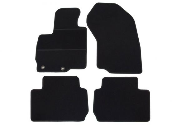 interior textile mats compatible for Mitsubishi Outlander 2, 2007>2013