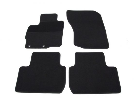 interior textile mats compatible for Mitsubishi Outlander 3, 2013>2018, 2 rows