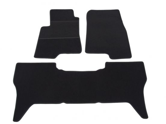 tekstilni tepih za unutrašnjost odgovara za Mitsubishi Pajero 3 dugi (5V), 2000>2007