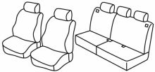 presvlake za sjedala za Mitsubishi Space Star, 1998>2005 - 5 vrata