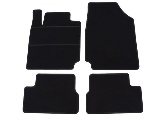 tekstilni tepih za unutrašnjost odgovara za Nissan Micra 3, faza 1(K12), 5V, 2003>2007