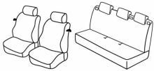 presvlake za sjedala za Nissan Micra 3, 2007>2010 - 3 vrata
