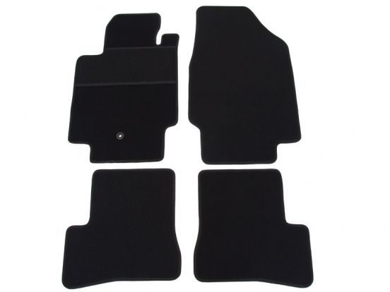 interior textile mats compatible for Nissan Micra 3, phase 2(K12), 2007>2010
