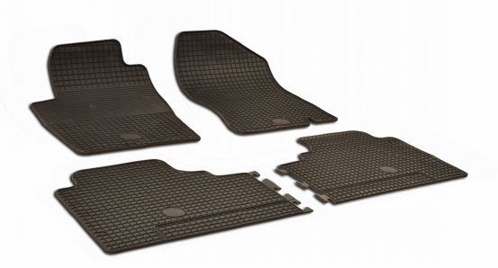 rubber mat compatible for Nissan Navara / Pathfinder, 2007>2012