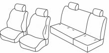 presvlake za sjedala za Nissan Navara 3, 2010>2015 - facelift