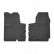 rubber mat compatible for Opel Vivaro, 2001>2014 / Renault Trafic, 2001>2014 / Nissan Primastar, 2006>2016 - 1st row-1