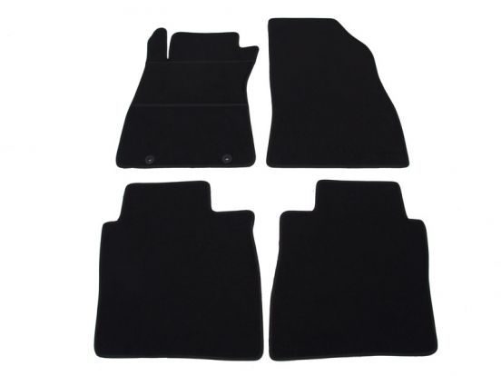 interior textile mats compatible for Nissan Pulsar C13 / Tiida, 2015>2018