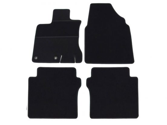 tekstilni tepih za unutrašnjost odgovara za Nissan Qashqai+2, 2008>2013, 2 reda